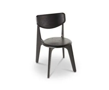 Tom Dixon SLAB chair, black oak
