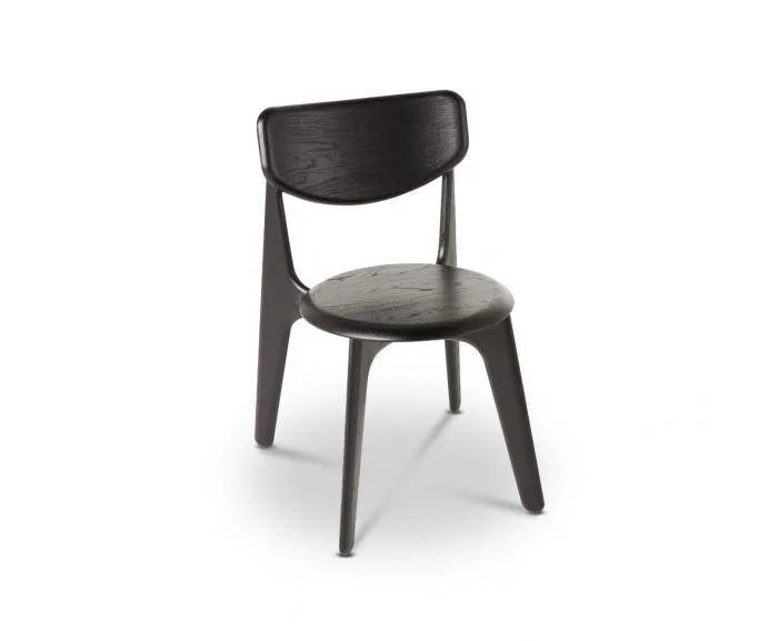 Tom Dixon SLAB chair, black oak
