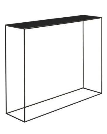 Zeus SLIM IRONY -konsolitaso, 124 cm, K100 cm, musta