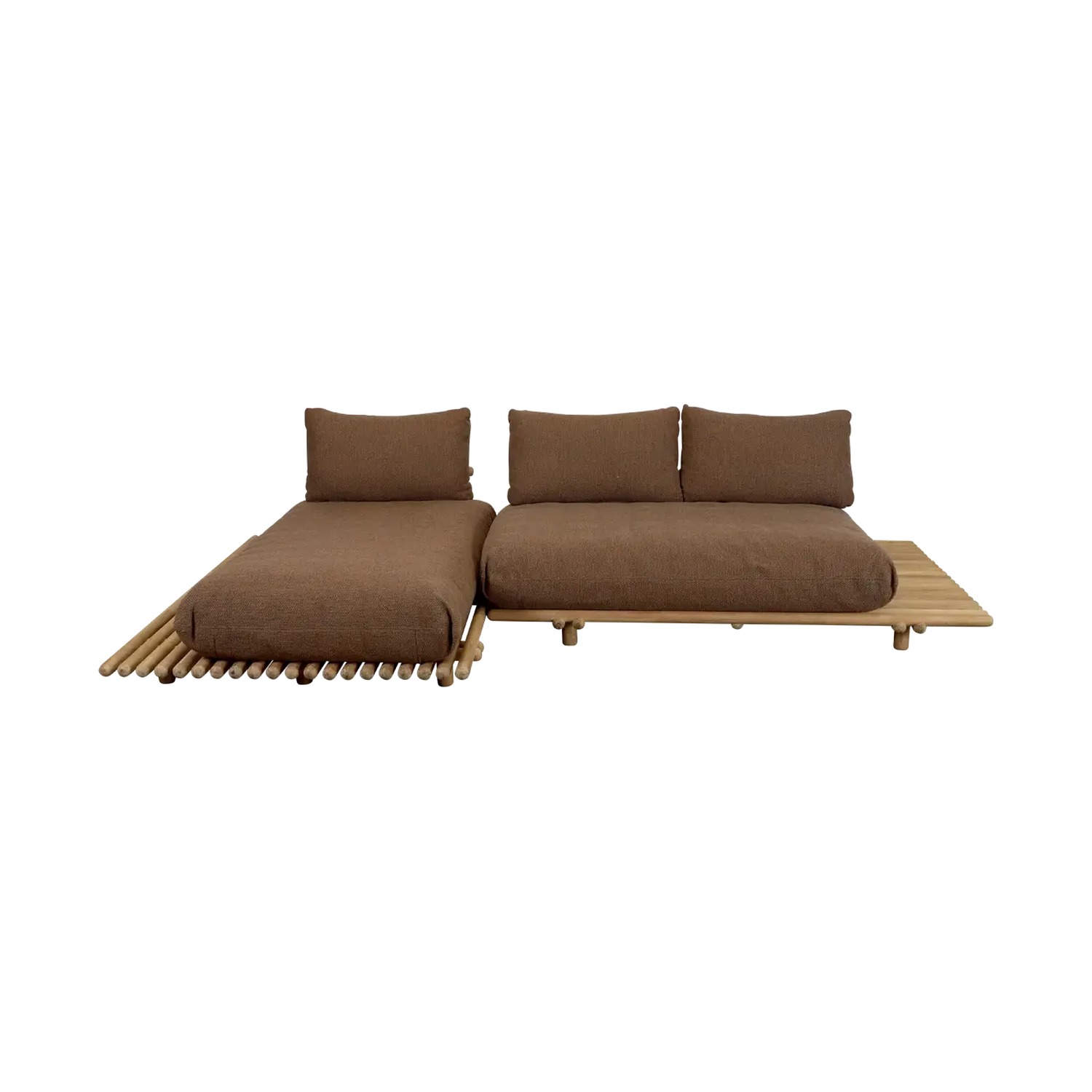 Cane-line STICKS PLATFORM chaise longue sofa