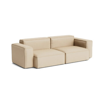 HAY MAGS SOFT 2.5-seater sofa, low armrests, removable cover