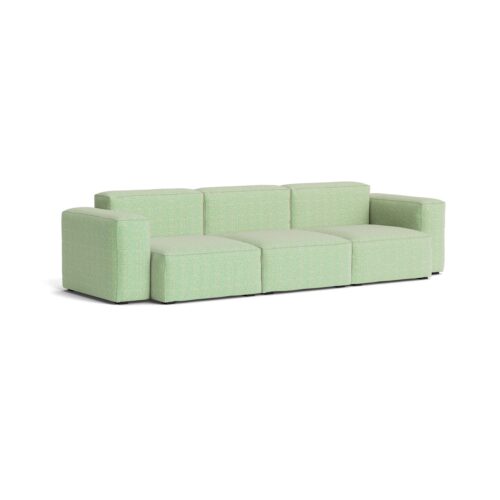 HAY MAGS SOFT 3-seater sofa, low armrests, configuration 1