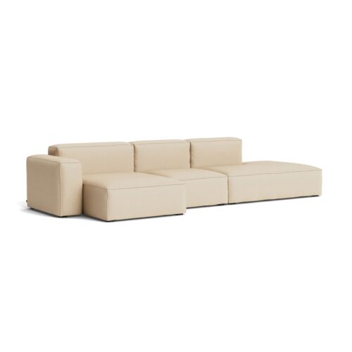 HAY MAGS SOFT 3-seater sofa, low armrest, configuration 4