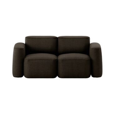 Massproductions PATCH 2-seater sofa, slim