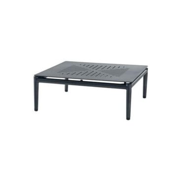 Cane-line CONIC coffee table, dark grey