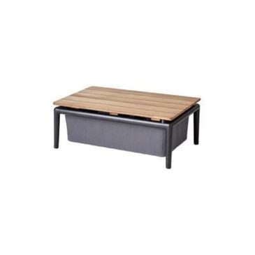 Cane-line CONIC - BOX table, dark grey