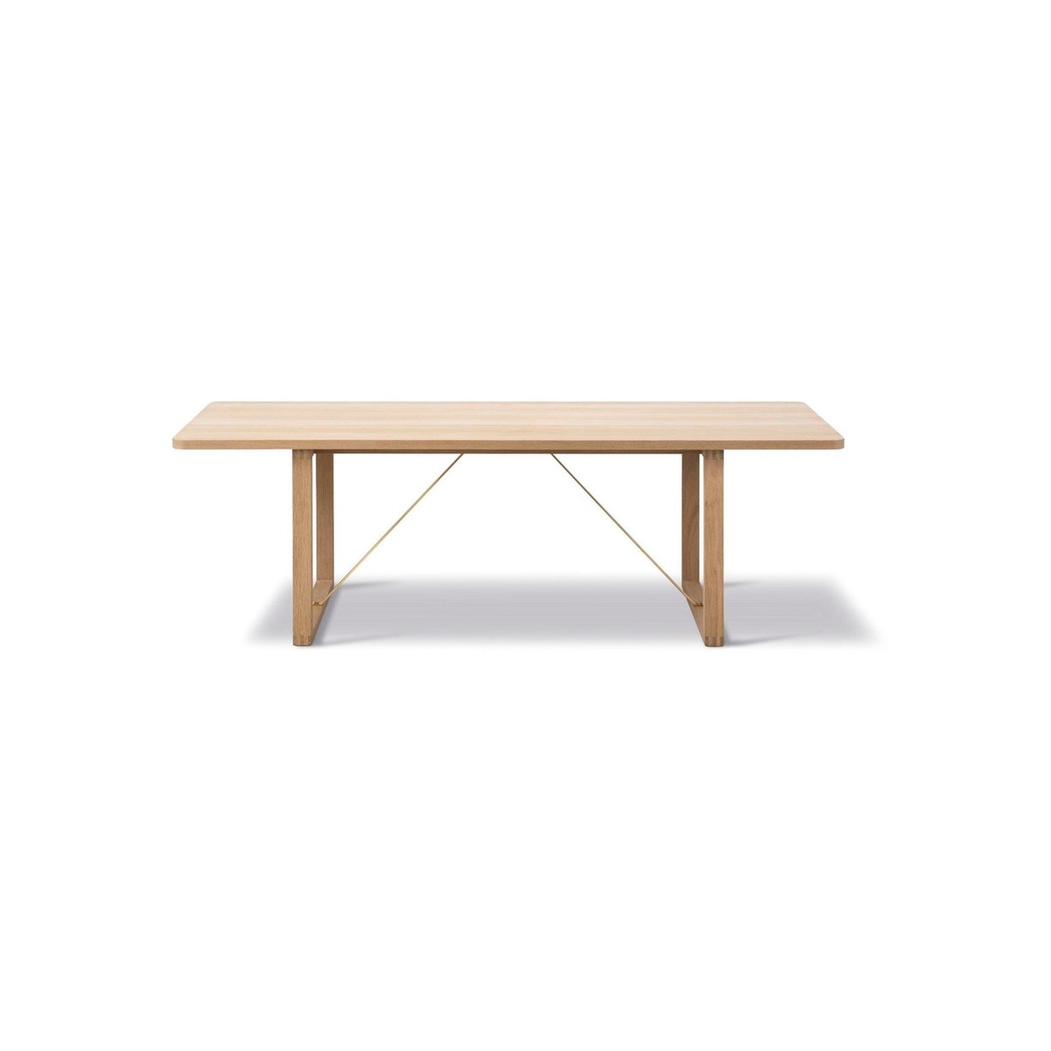 Fredericia BM67 5367 -coffee table, 140x55 cm, soaped oak