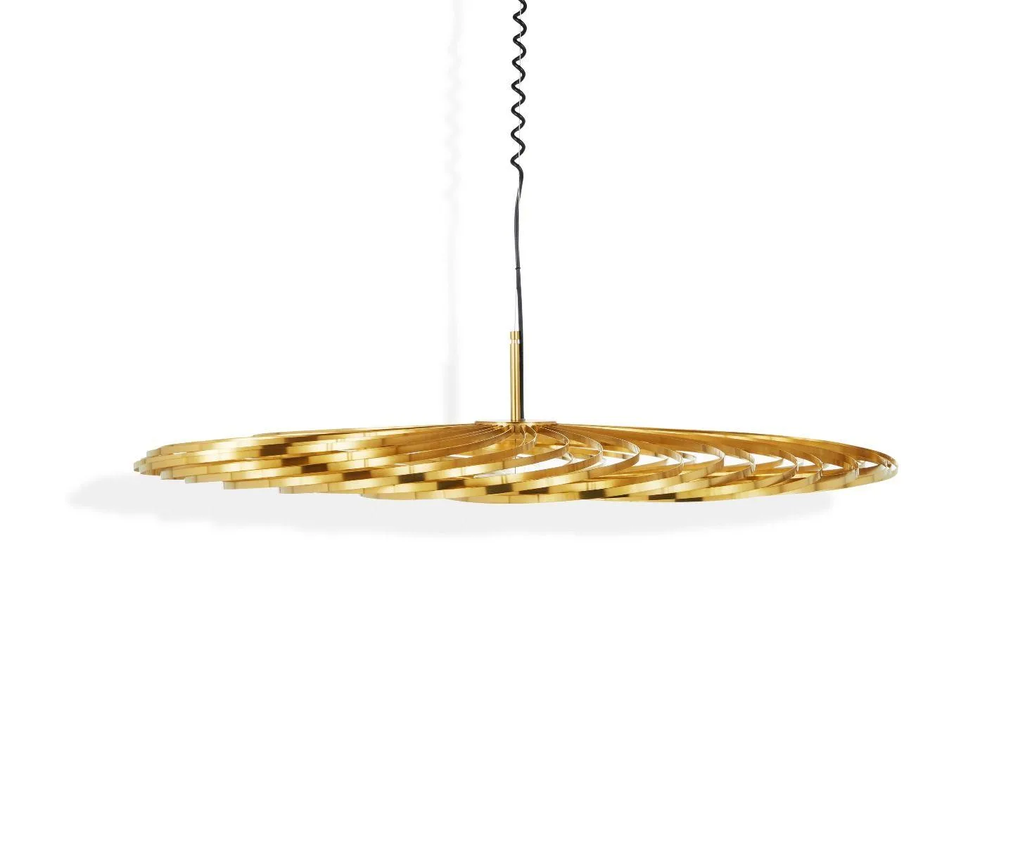 Tom Dixon SPRING -riippuvalaisin messinki, pieni - Image 3