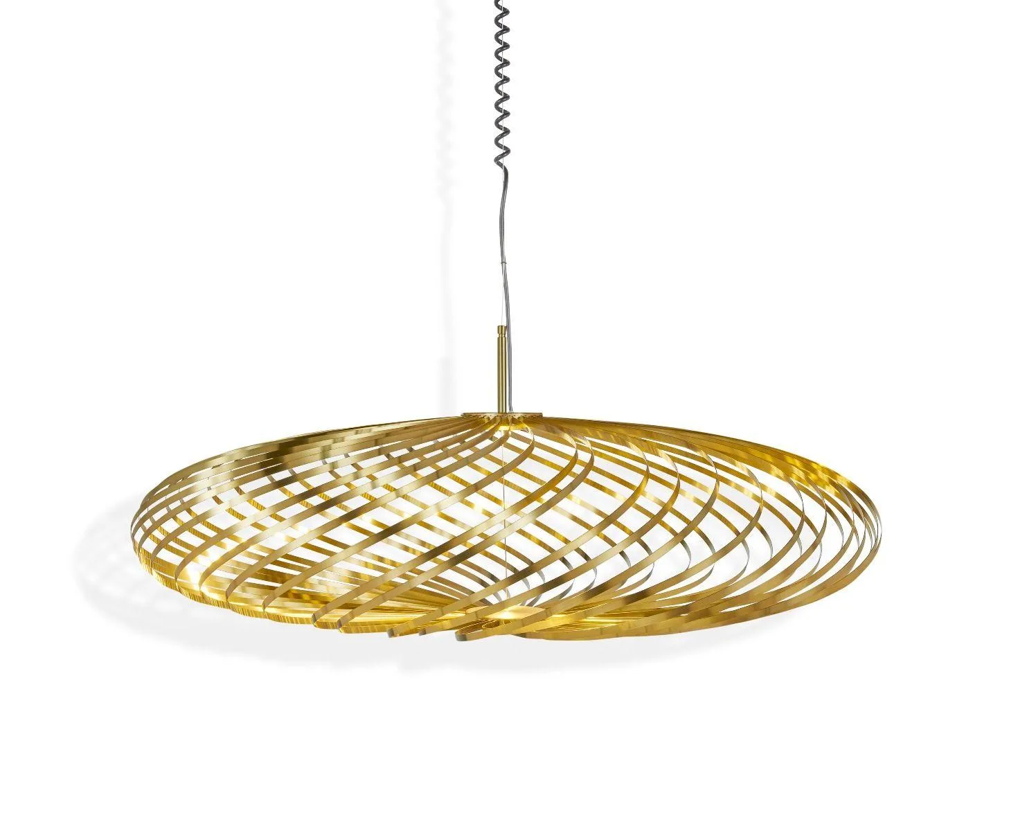 Tom Dixon SPRING -riippuvalaisin messinki, pieni - Image 2