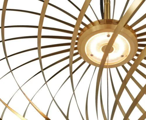 Tom Dixon SPRING pendant brass, large - Image 4