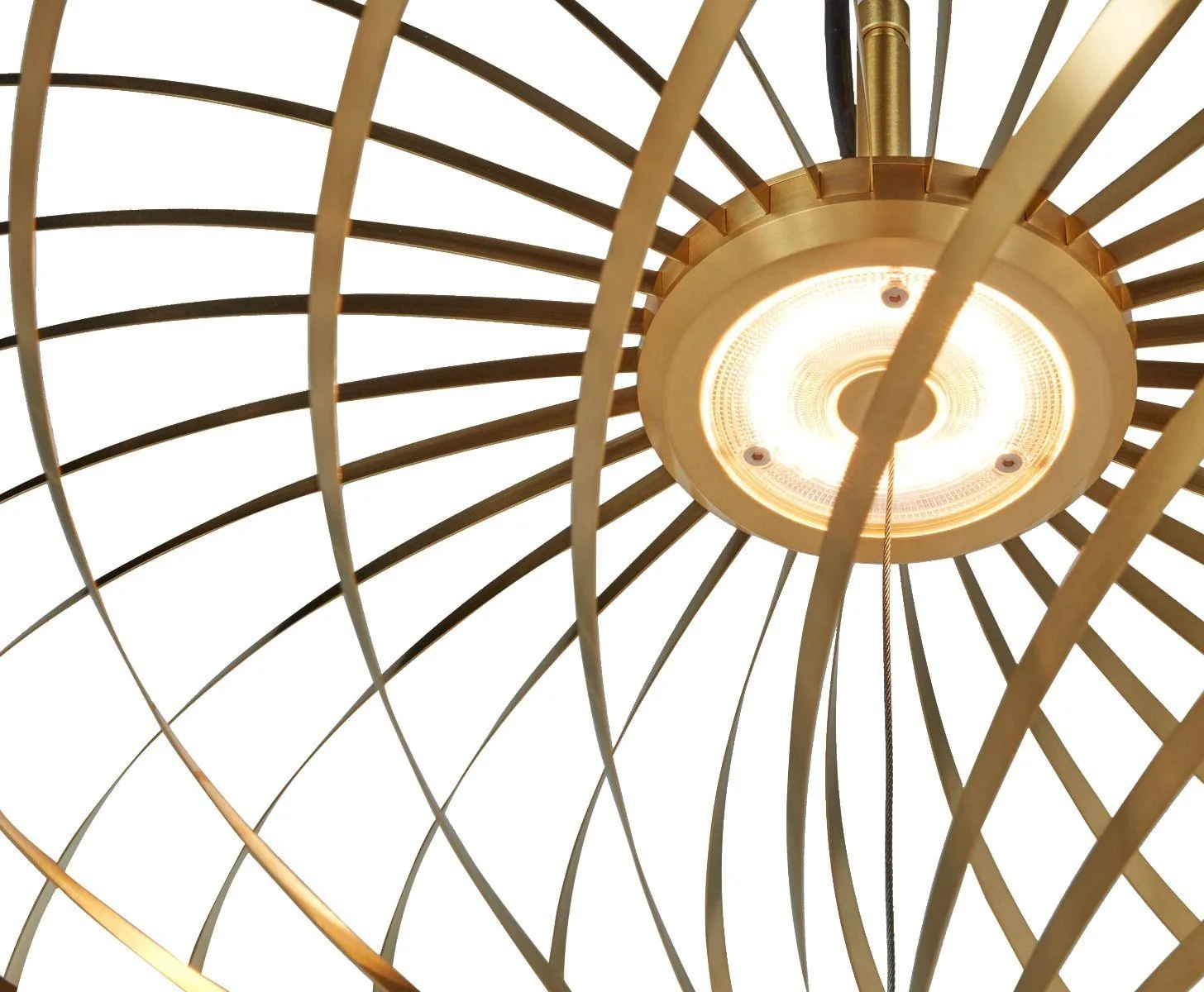 Tom Dixon SPRING -riippuvalaisin messinki, pieni - Image 4