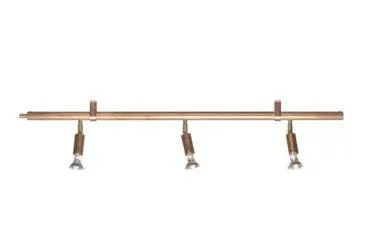 Örsjö STAR 3 seinä-/kattovalaisin, kupari