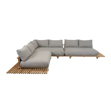 Cane-line STICKS PLATFORM corner sofa, large