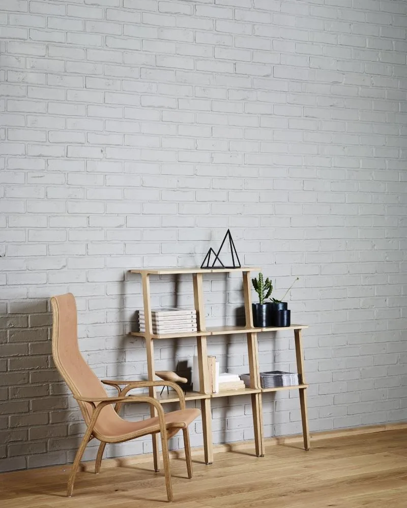 Swedese LIBRI -hylly, 2 hyllyä, musta - Image 4