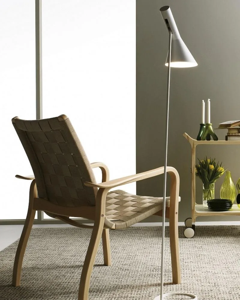 Swedese PRIMO -nojatuoli matala selkänoja, tammi/luonnonväri - Image 2