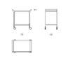 Swedese TEATIME trolley, black/lacquered ash - Image 2