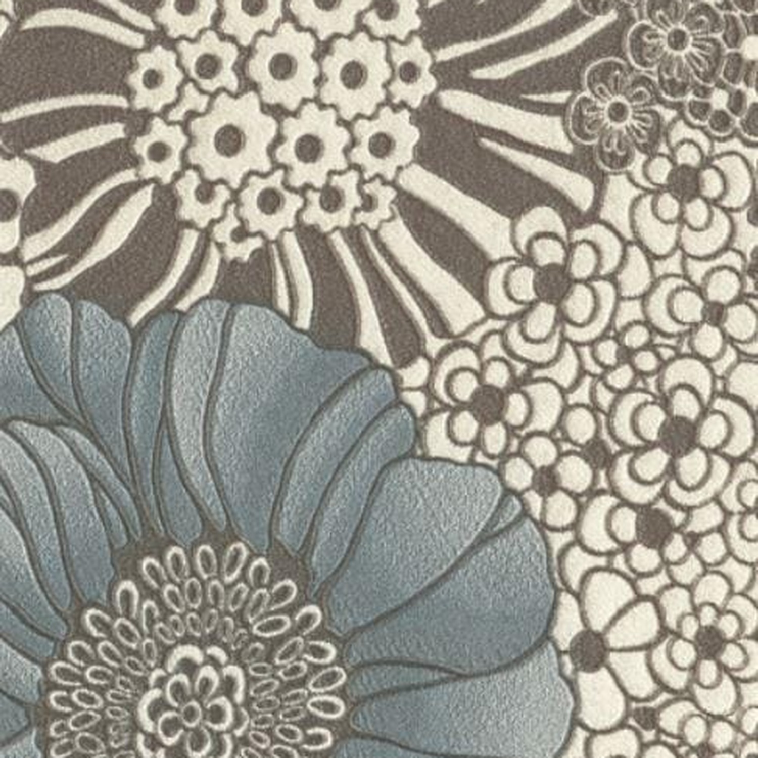 Missoni Home Anemones wallpaper, brown