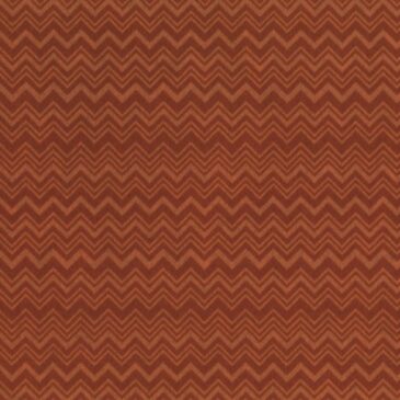 Missoni Home Zig Zag flock - tapetti, terrakotta
