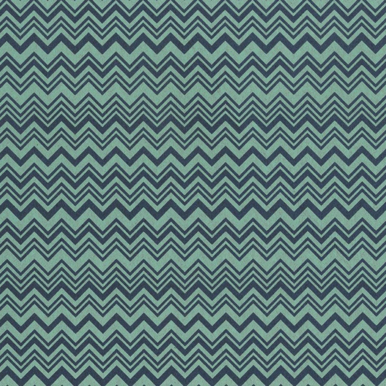 Missoni Home Zig Zag - tapetti, sininen/turkoosi