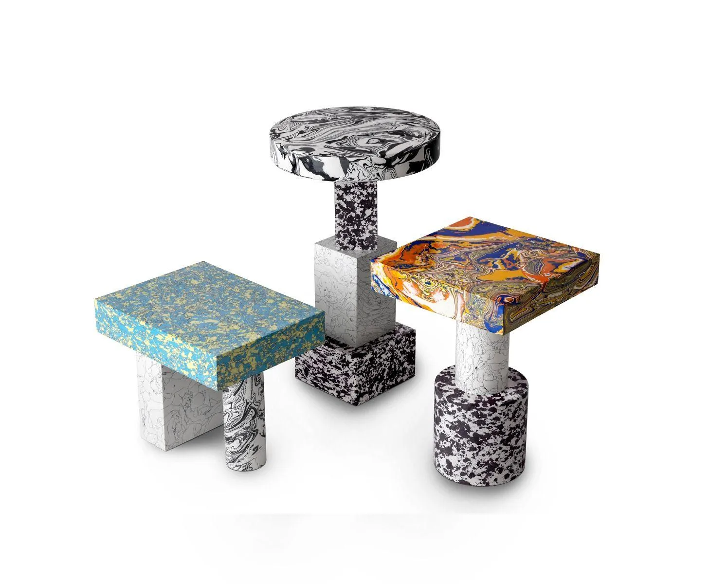 Tom Dixon SWIRL table, low - Image 4