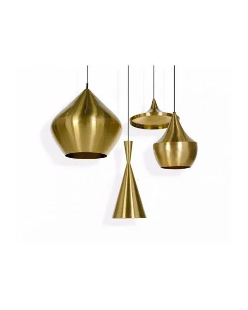 Tom Dixon BEAT WIDE LED pendant, brass - Image 2