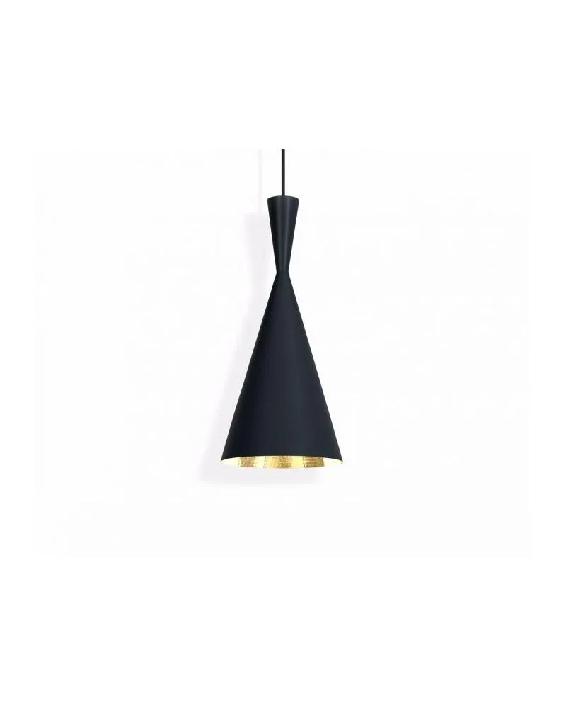 Tom Dixon BEAT TALL LED pendant, black