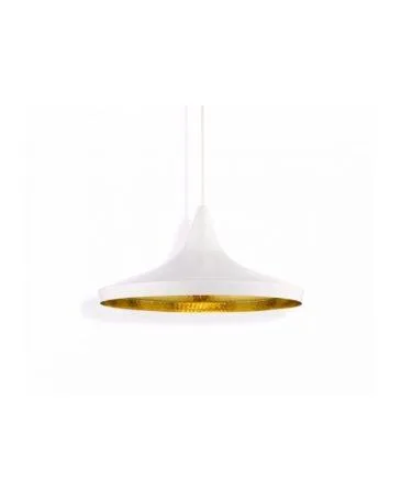 Tom Dixon BEAT WIDE LED -riippuvalaisin, valkoinen