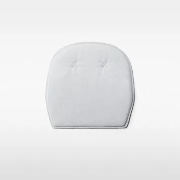 Massproductions TIO chair seat pad, White