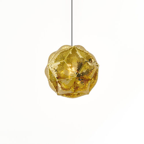 Tom Dixon PUFF-riippuvalaisin, kultainen, outlet