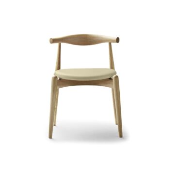 Carl Hansen CH20 chair, oiled oak / light leather