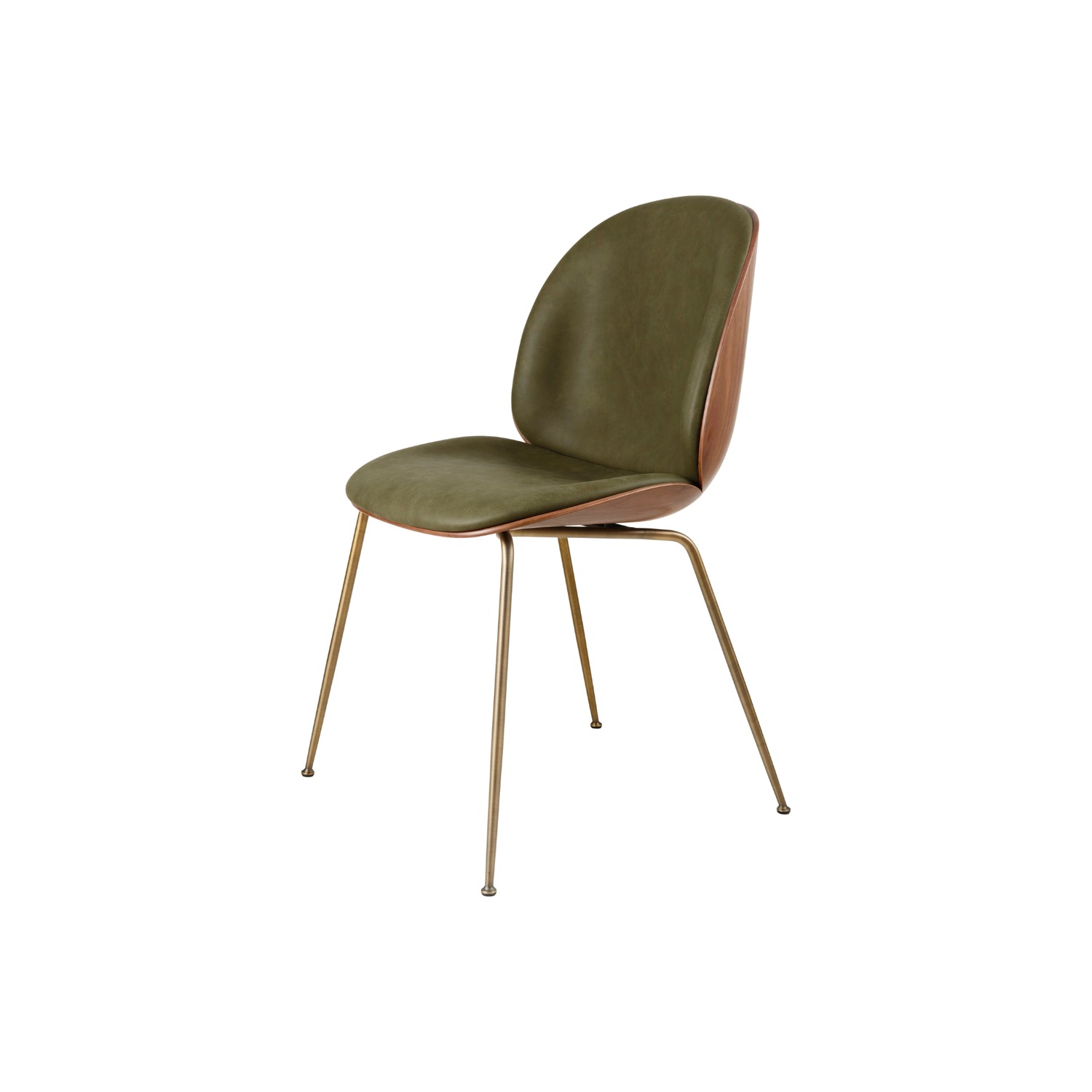 GUBI BEETLE chair, front upholstered