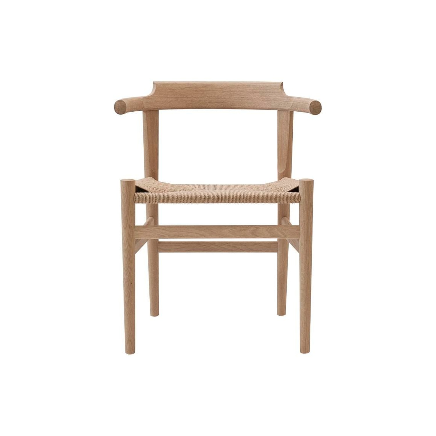 PP Møbler PP68 chair, oiled oak/natural seat