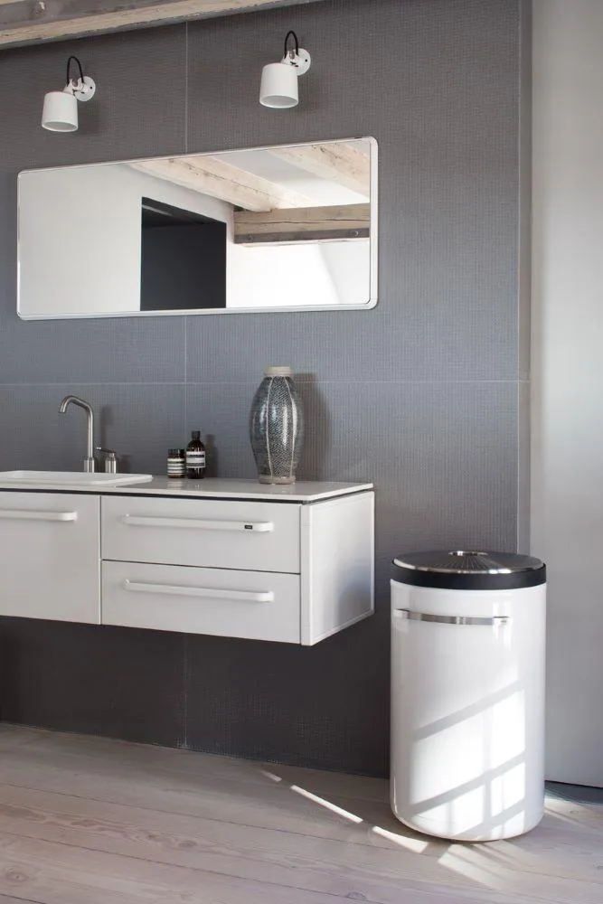 Vipp 441 Pyykkikori, valkoinen - Image 5