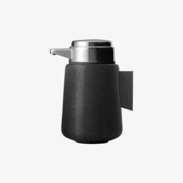 Vipp 9W Saippua-annostelija, seinään kiinnitettävä, musta
