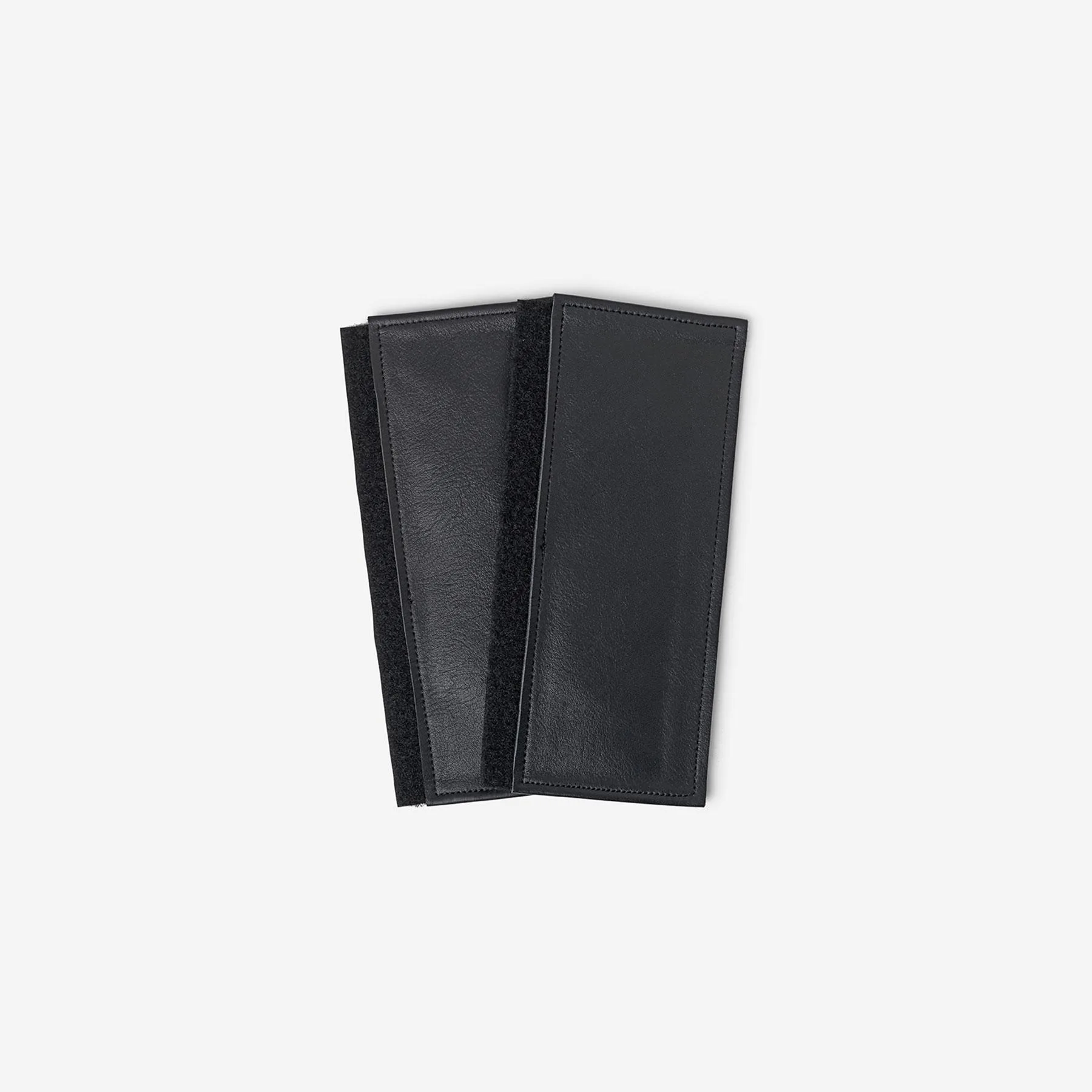 Vipp 89S451 armrest cover, 2 pcs, black leather