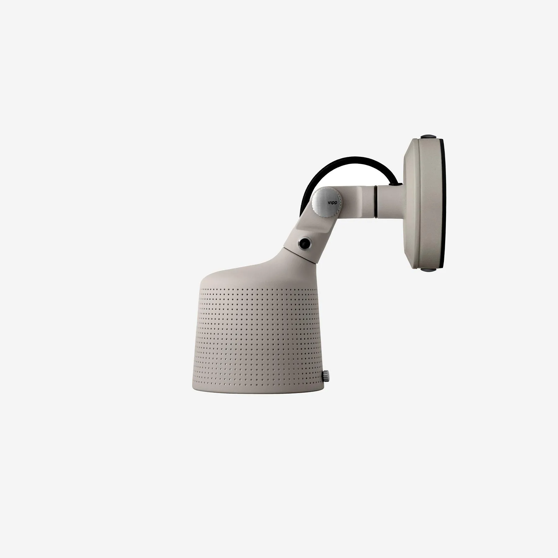 Vipp 895 Wall mount adapter, warm grey - Image 3