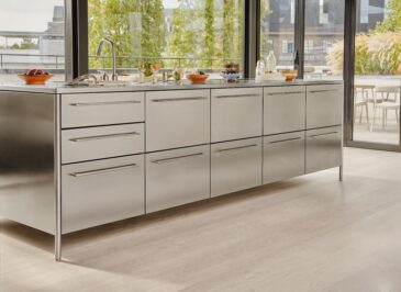 Vipp V4 keittiösaareke, 5 yksikköä, teräs