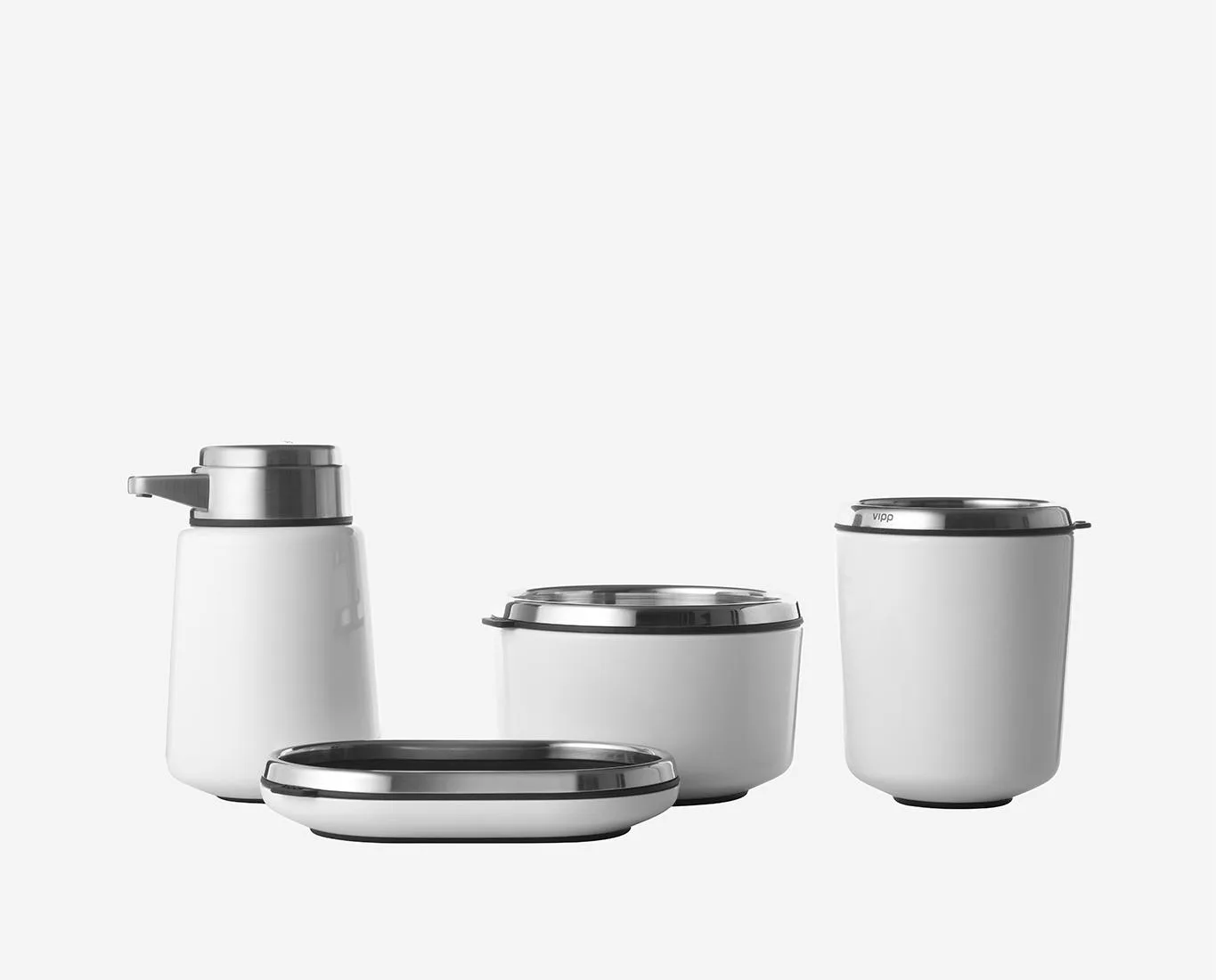 Vipp 5 Soap dish, white - Image 4