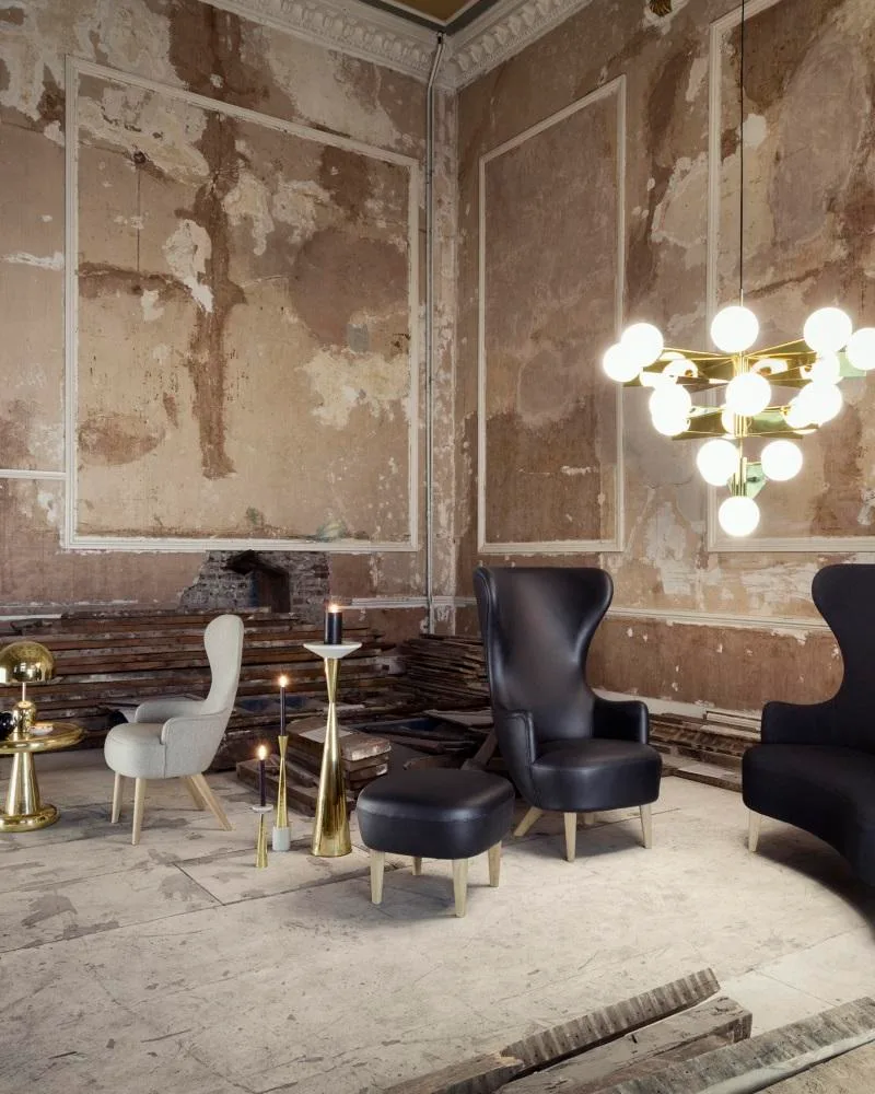 Tom Dixon WINGBACK armchair, black - Image 5