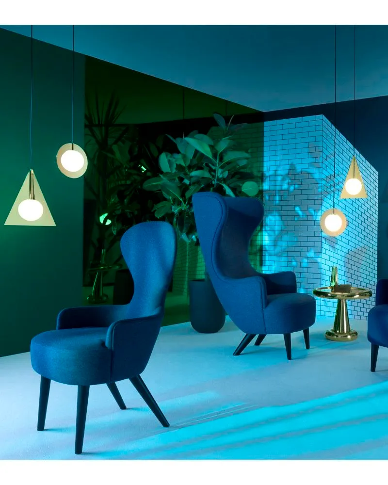 Tom Dixon WINGBACK armchair, black - Image 6