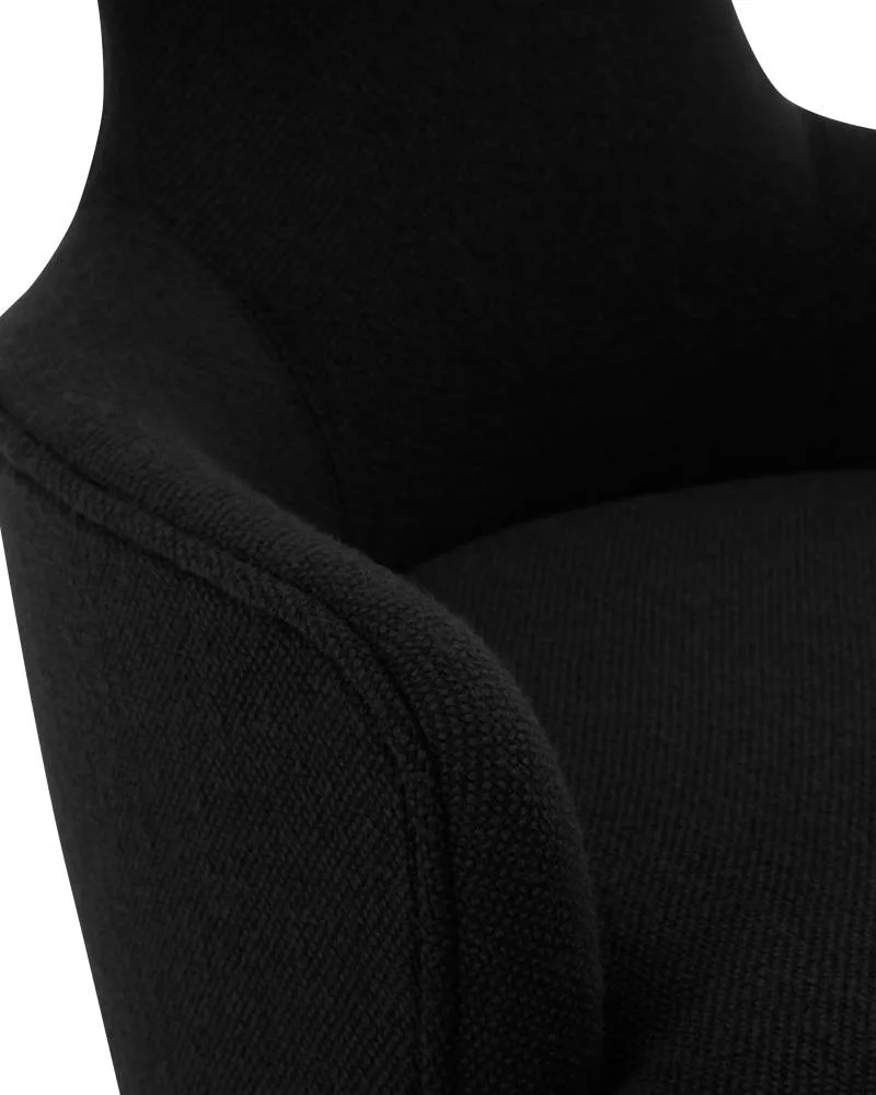 Tom Dixon WINGBACK armchair, black - Image 3