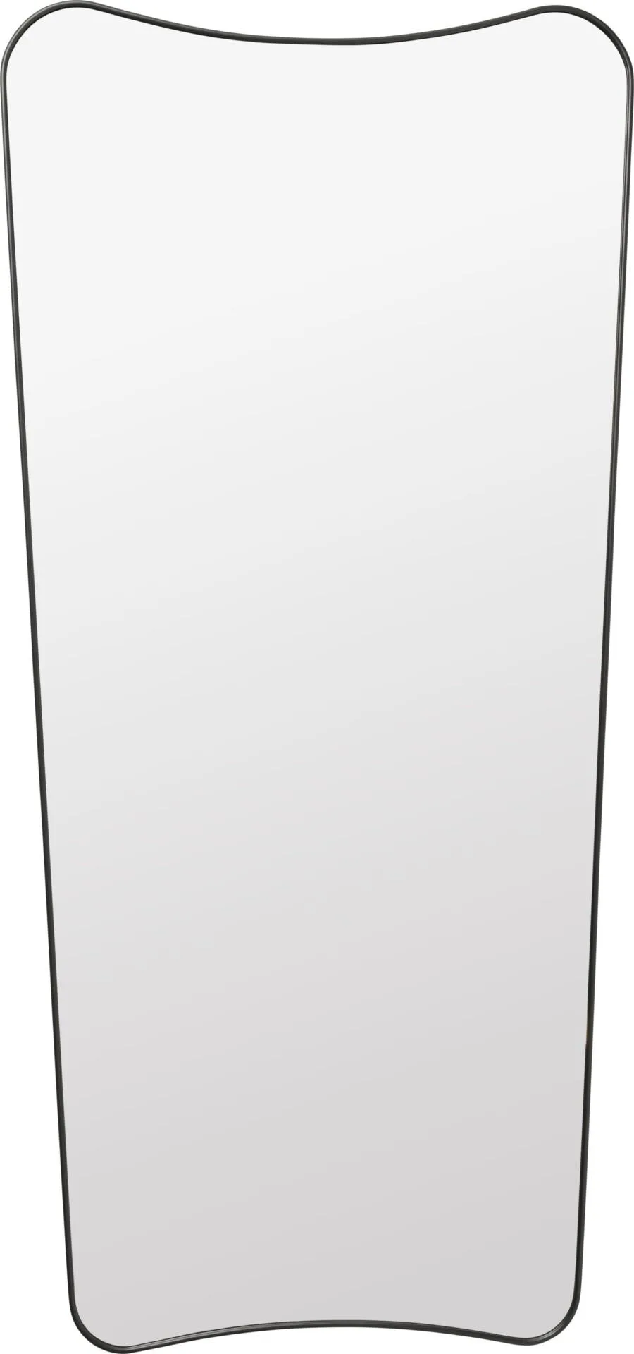 GUBI F.A. 33 mirror, 70 x 146 cm, black brass