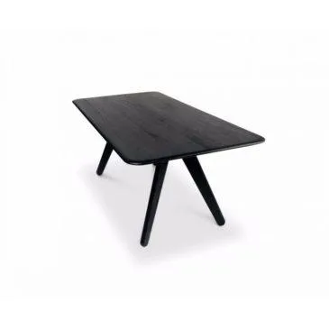 Tom Dixon SLAB dining table, 200 x 96 cm, black oak