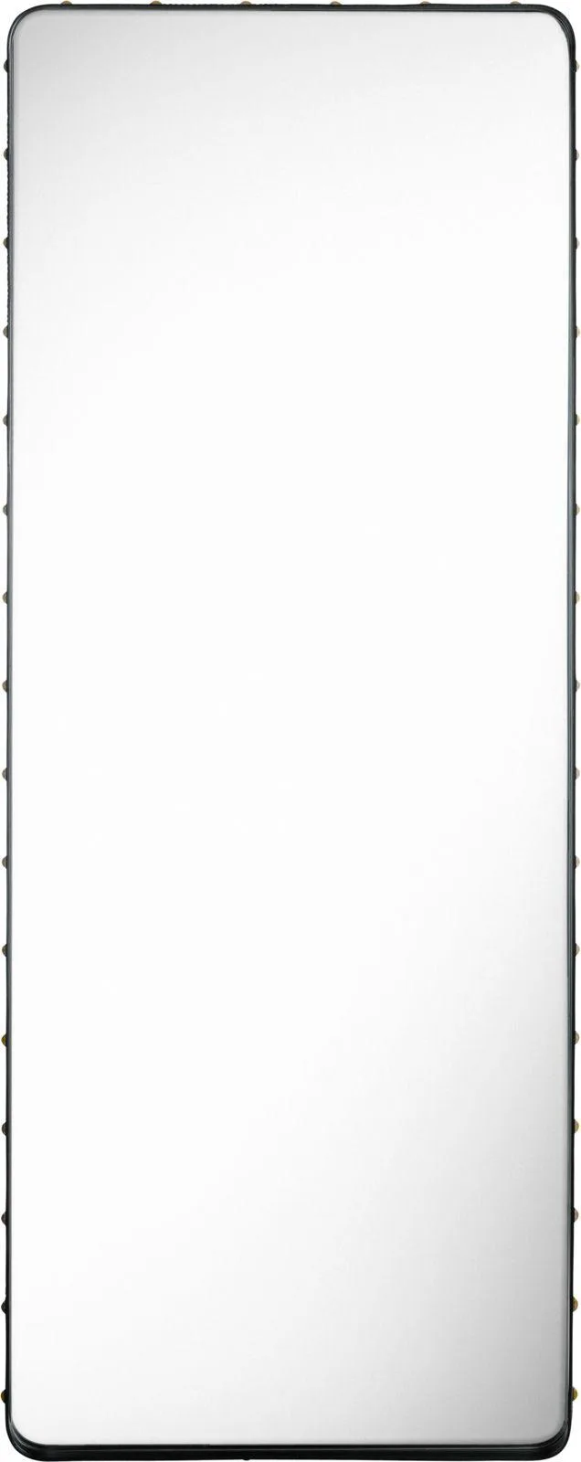 GUBI ADNET RECTANGULAR -peili, 70x180cm, musta