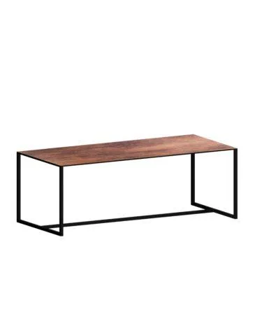 Zeus BIG BROTHER -table, musta runko / ruosteenvärinen kansi