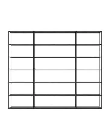 Zeus EASY IRONY -kirjahylly, musta