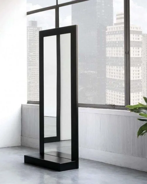 Zeus FRAME -peili jalustalla, musta - Image 2