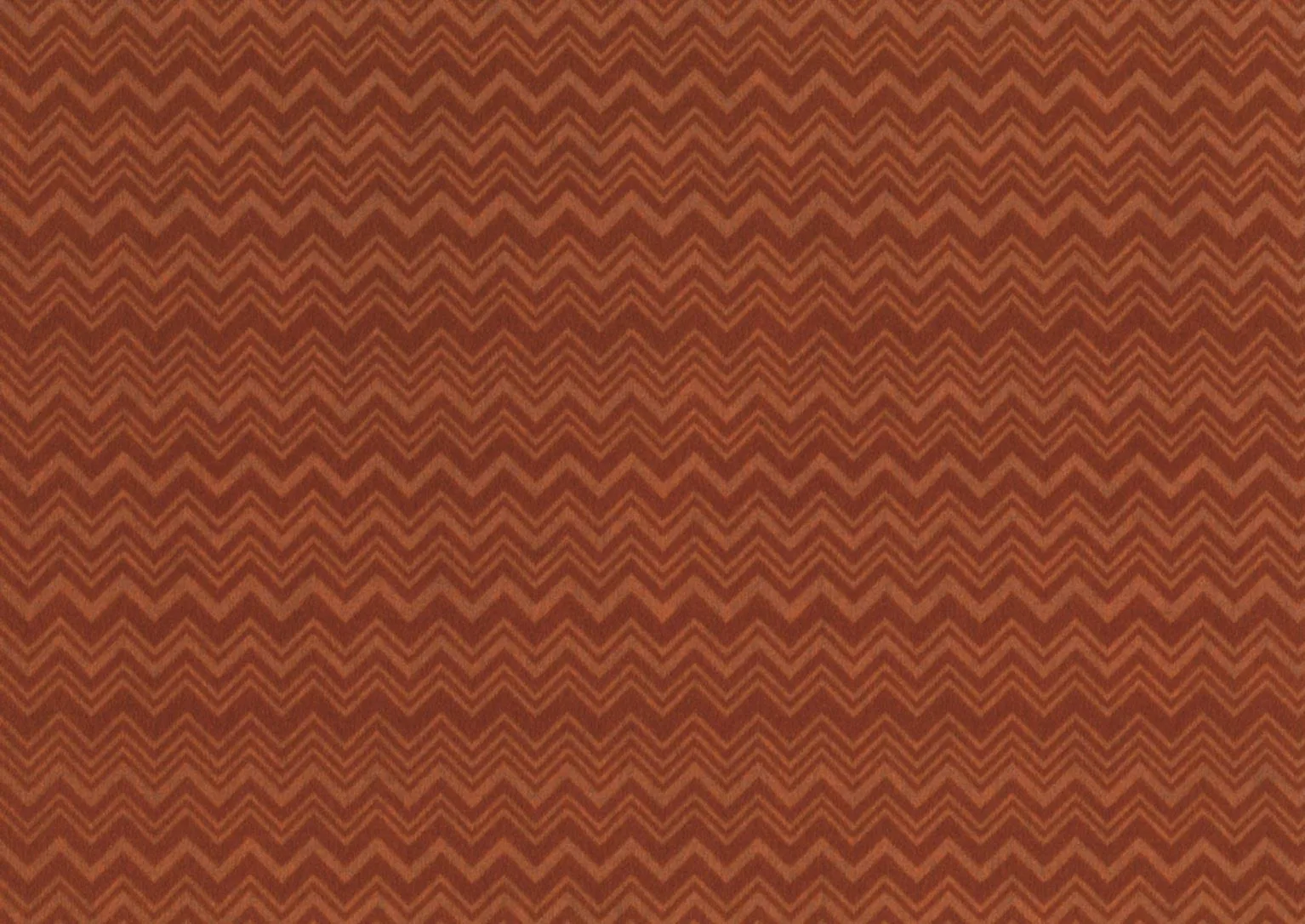 Missoni Home Zig Zag flock - tapetti, terrakotta