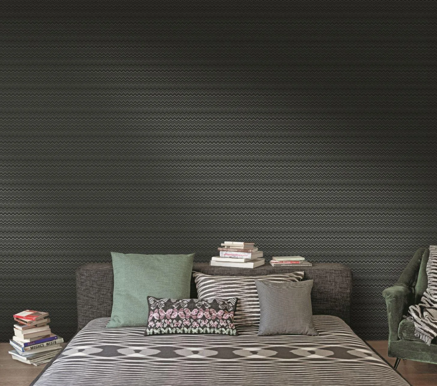 Missoni Home Zig Zag - tapetti, punainen - Image 2