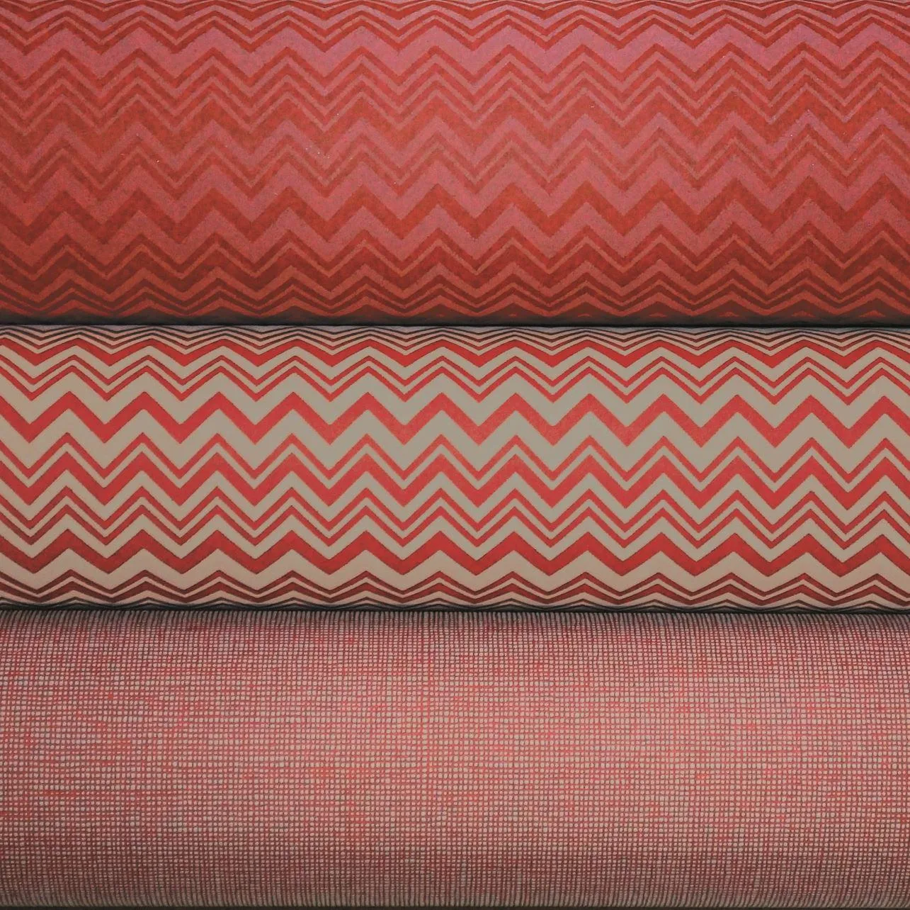 Missoni Home Zig Zag - tapetti, punainen - Image 3